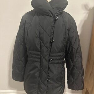 Larry Levine Black Down Jacket